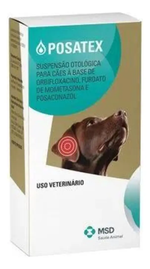 Posatex Anti Inflamatorio Para Caes Ouvido Otite Tratamento
